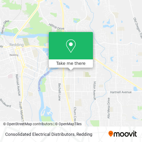 Consolidated Electrical Distributors map