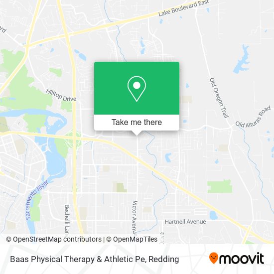Baas Physical Therapy & Athletic Pe map