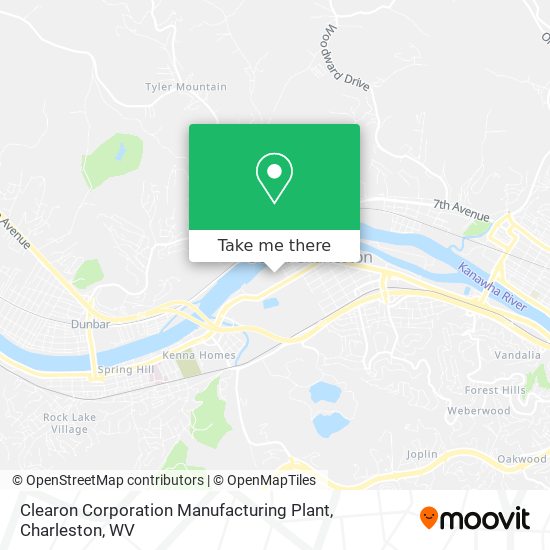 Clearon Corporation Manufacturing Plant map
