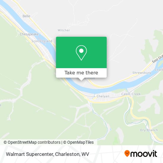 Walmart Supercenter map