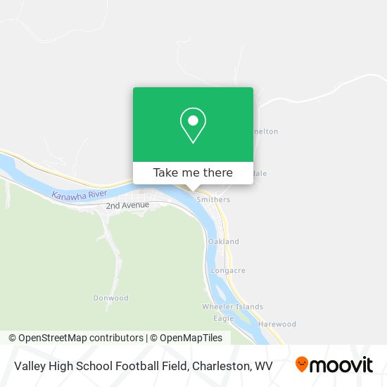 Valley High School Football Field map