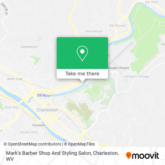 Mark's Barber Shop And Styling Salon map