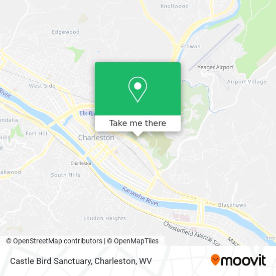 Castle Bird Sanctuary map