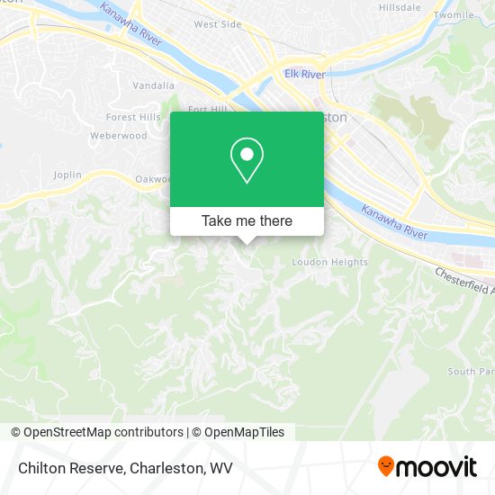 Mapa de Chilton Reserve