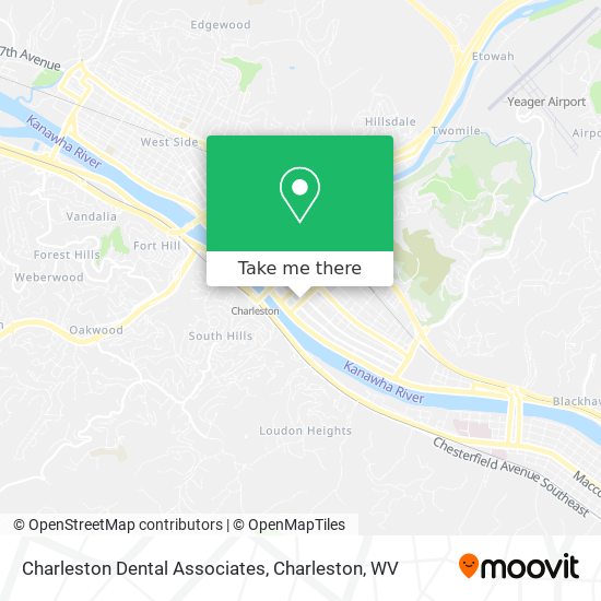 Mapa de Charleston Dental Associates