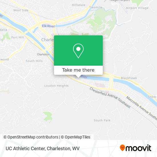 UC Athletic Center map