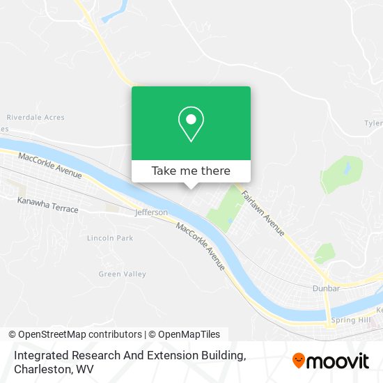 Integrated Research And Extension Building map