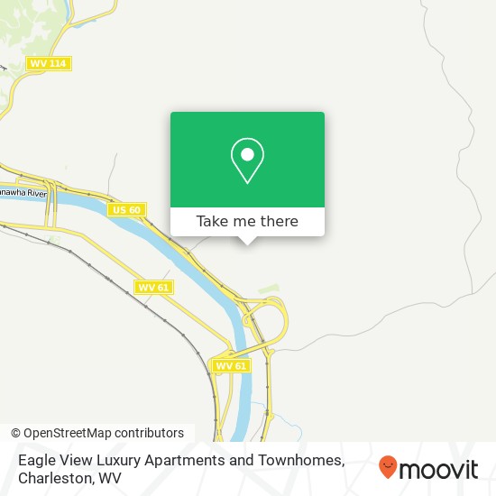 Eagle View Luxury Apartments and Townhomes map