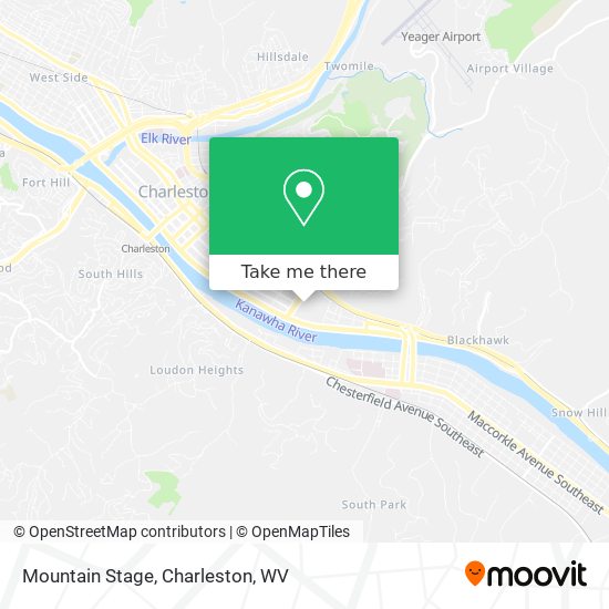 Mountain Stage map