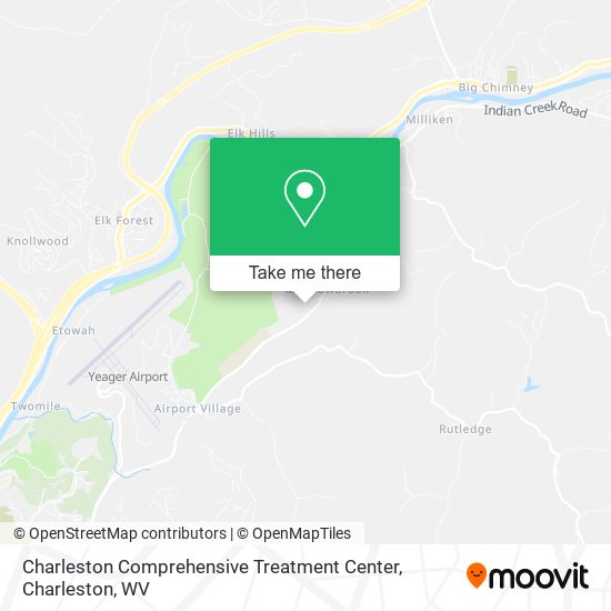 Charleston Comprehensive Treatment Center map