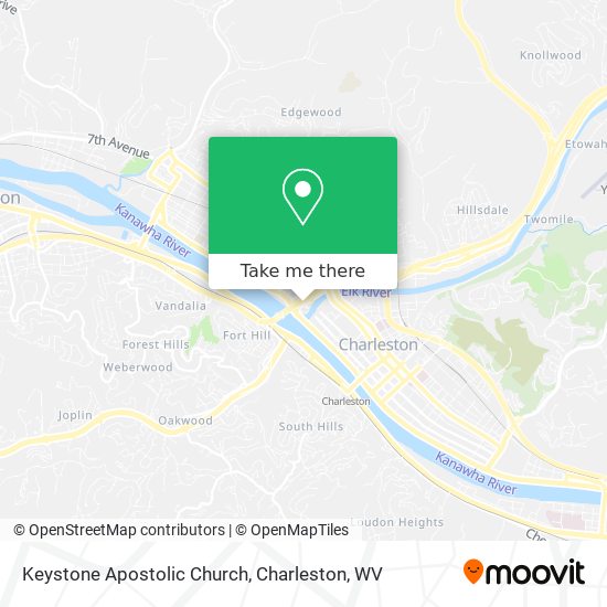 Keystone Apostolic Church map
