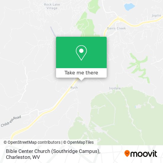 Mapa de Bible Center Church (Southridge Campus)