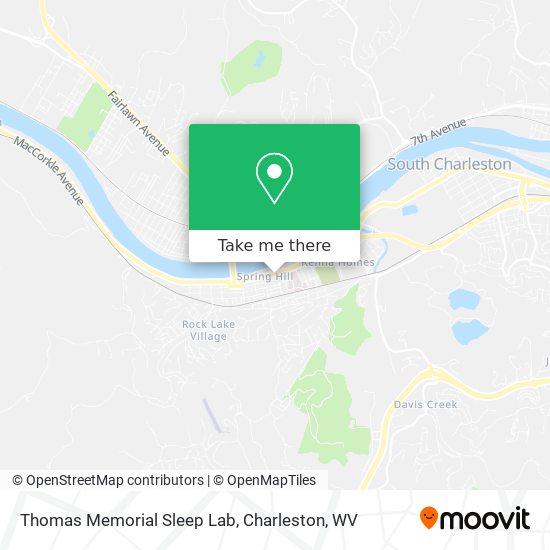 Thomas Memorial Sleep Lab map