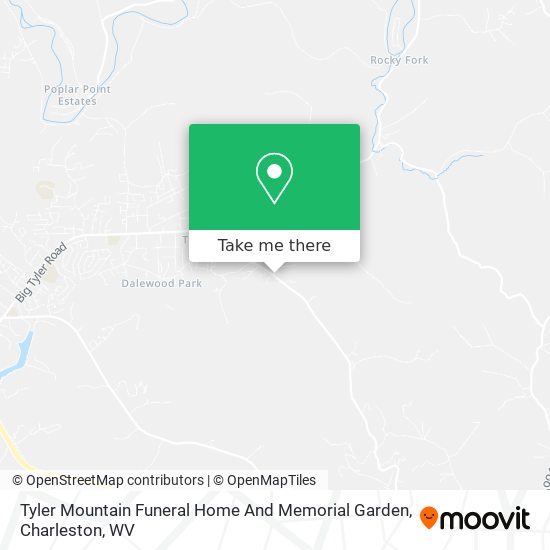 Tyler Mountain Funeral Home And Memorial Garden map