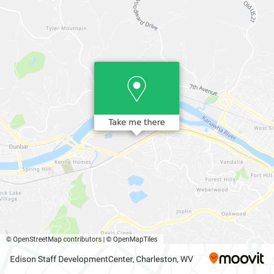 Edison Staff DevelopmentCenter map