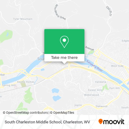 South Charleston Middle School map