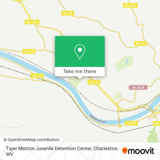 Tiger Morton Juvenile Detention Center map