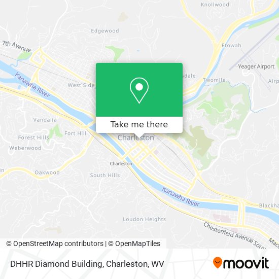 DHHR Diamond Building map