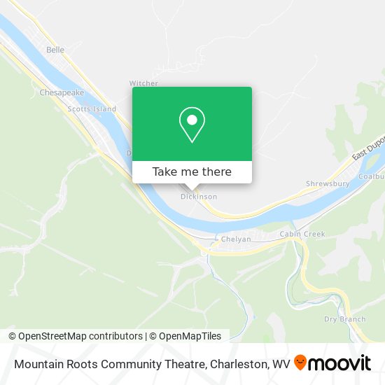 Mapa de Mountain Roots Community Theatre