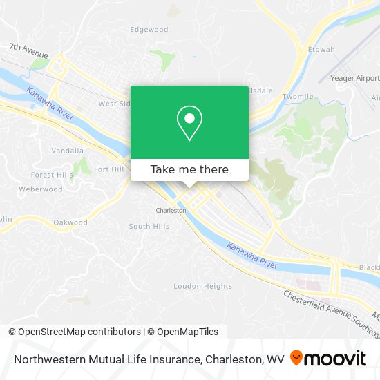 Mapa de Northwestern Mutual Life Insurance