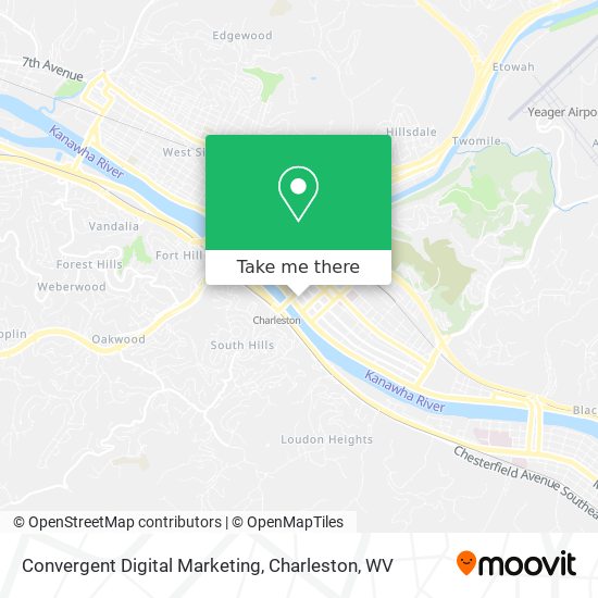 Convergent Digital Marketing map
