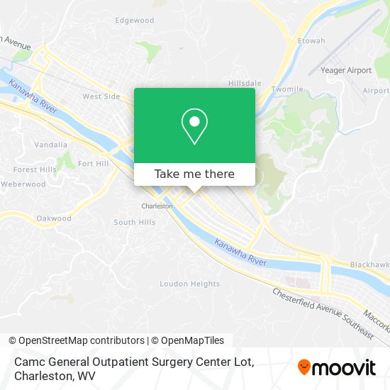 Mapa de Camc General Outpatient Surgery Center Lot