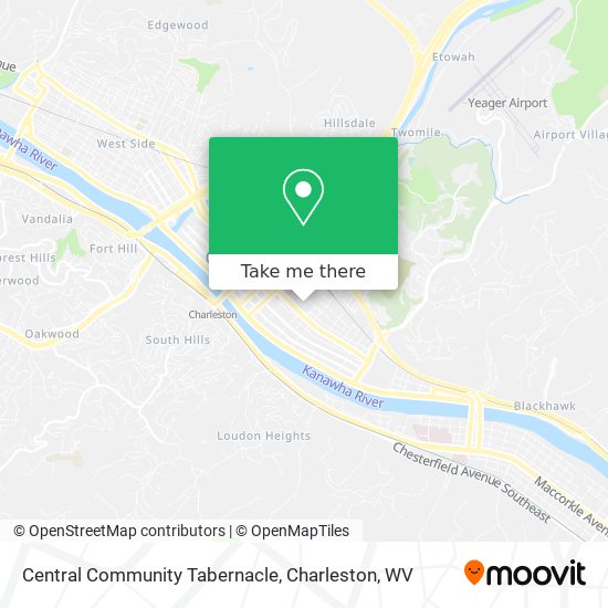 Central Community Tabernacle map