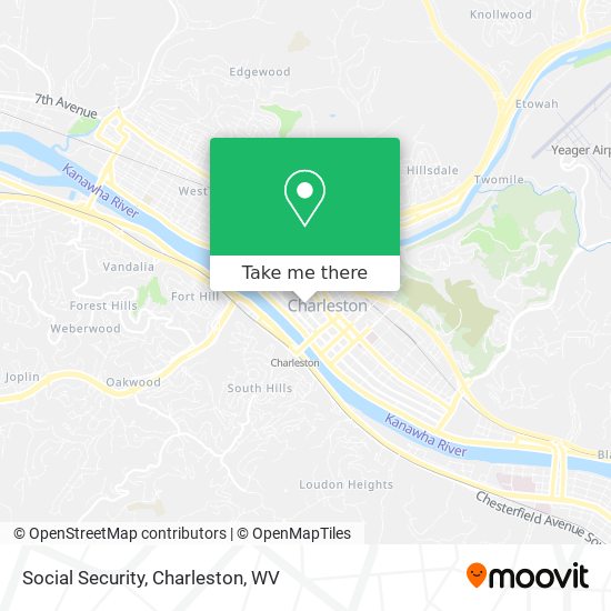 Social Security map