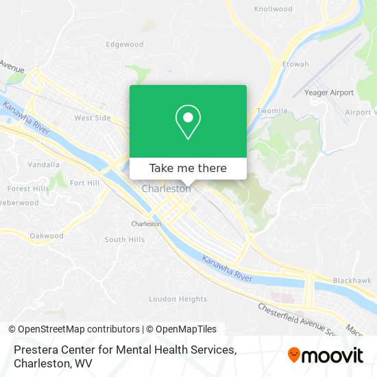 Mapa de Prestera Center for Mental Health Services