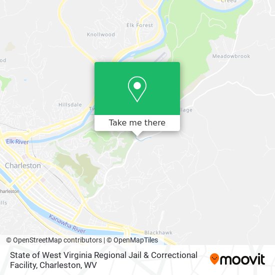 State of West Virginia Regional Jail & Correctional Facility map