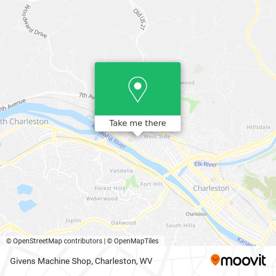 Givens Machine Shop map