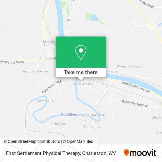 First Settlement Physical Therapy map
