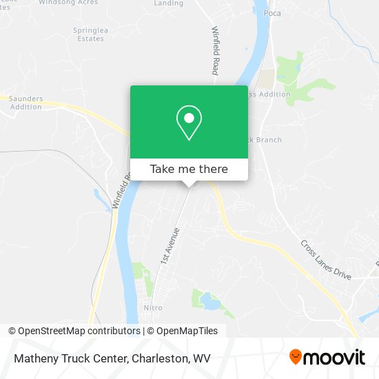 Matheny Truck Center map