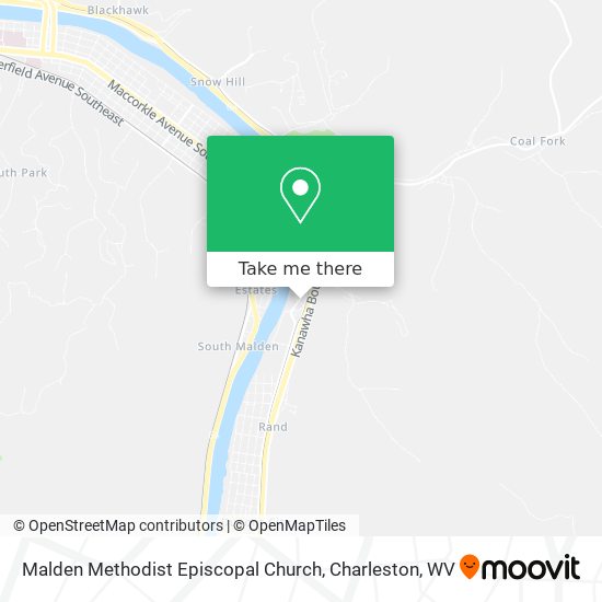Mapa de Malden Methodist Episcopal Church