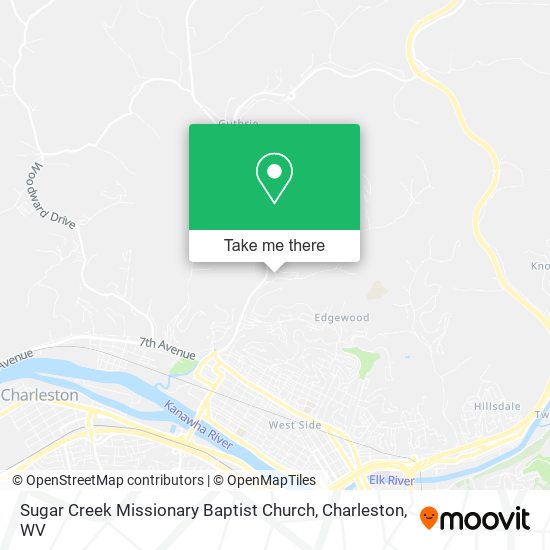Mapa de Sugar Creek Missionary Baptist Church