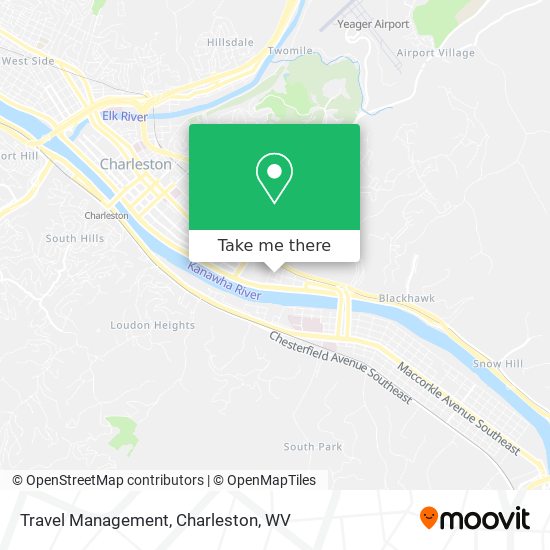 Mapa de Travel Management