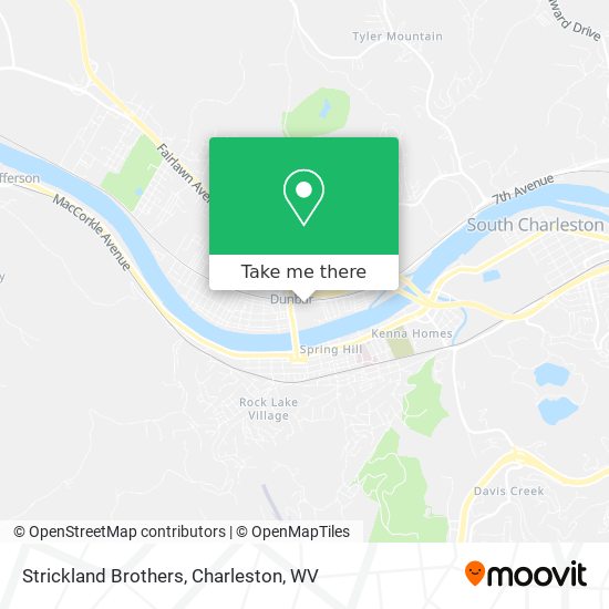 Strickland Brothers map