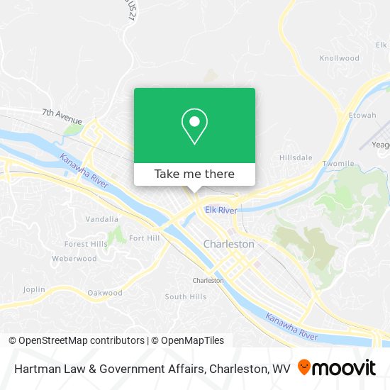 Hartman Law & Government Affairs map
