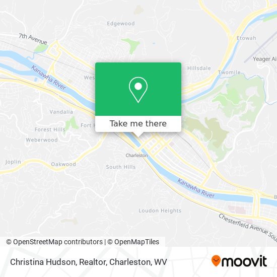 Christina Hudson, Realtor map