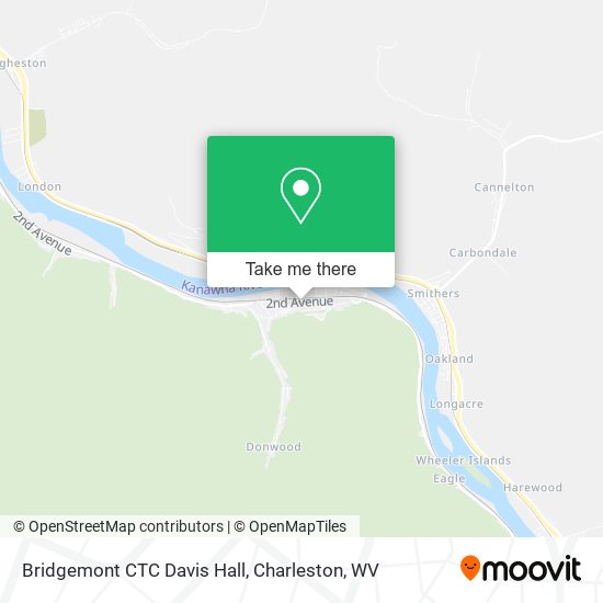 Bridgemont CTC Davis Hall map
