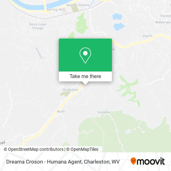 Dreama Croson - Humana Agent map