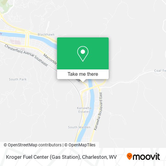 Mapa de Kroger Fuel Center (Gas Station)