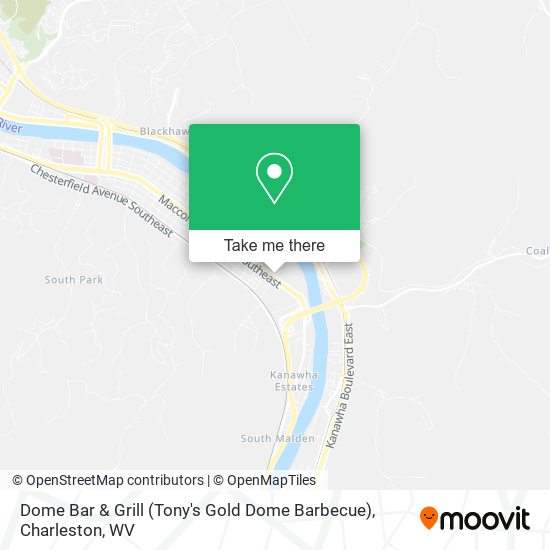 Dome Bar & Grill (Tony's Gold Dome Barbecue) map