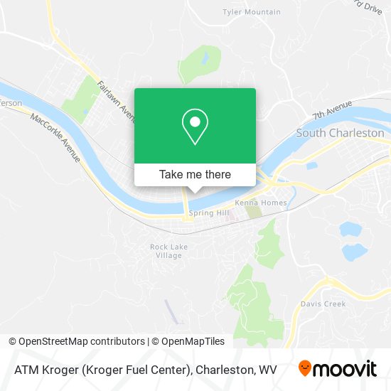 Mapa de ATM Kroger (Kroger Fuel Center)