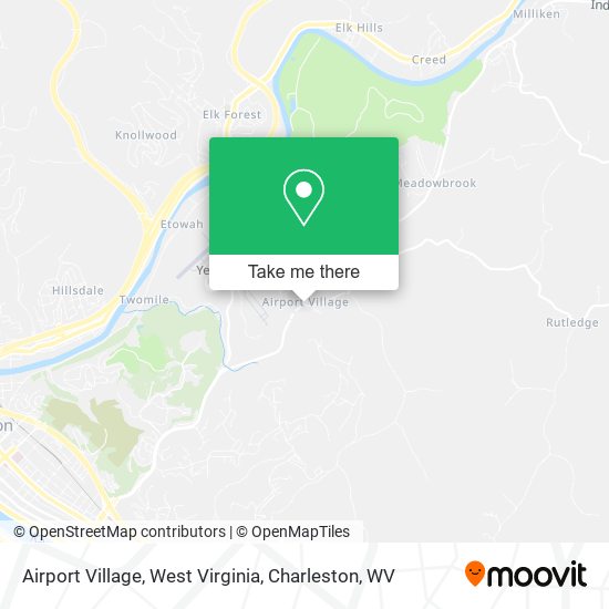 Airport Village, West Virginia map