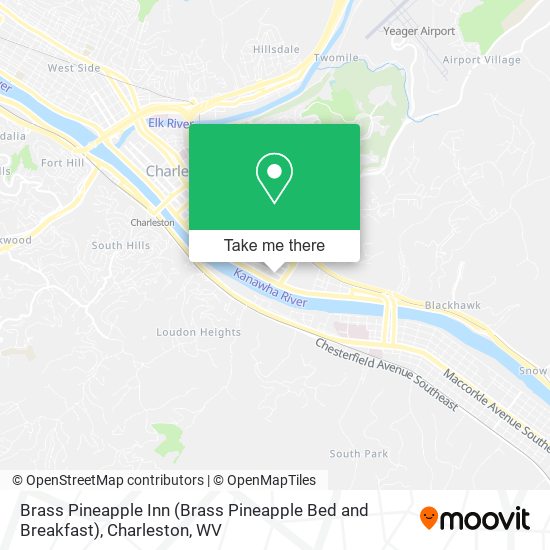 Brass Pineapple Inn (Brass Pineapple Bed and Breakfast) map