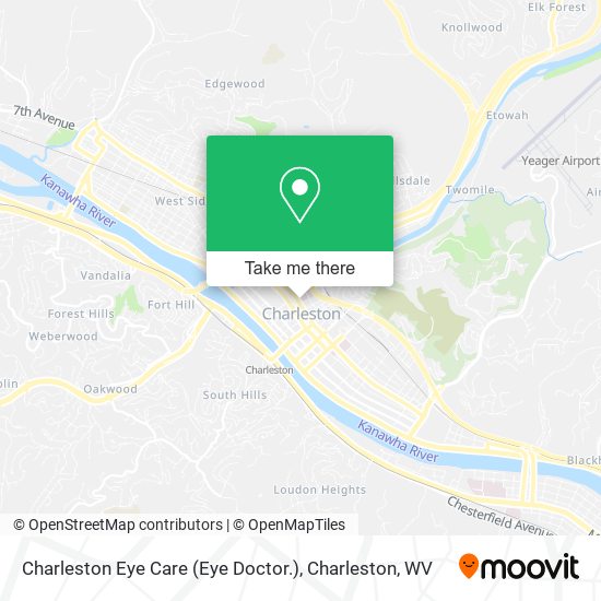 Charleston Eye Care (Eye Doctor.) map