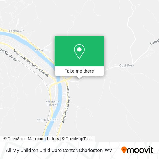 All My Children Child Care Center map