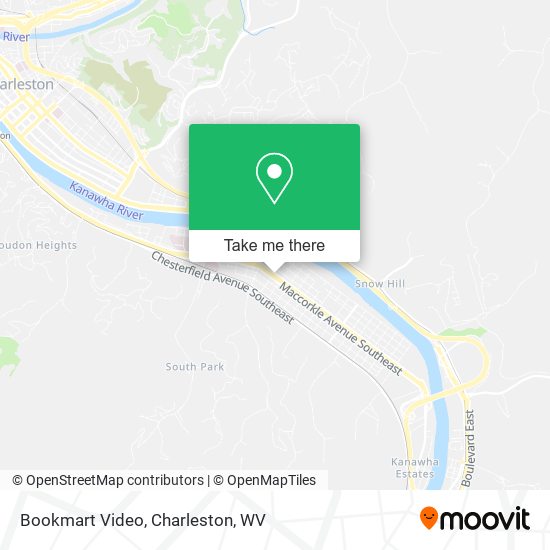 Bookmart Video map