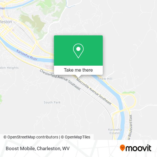 Boost Mobile map